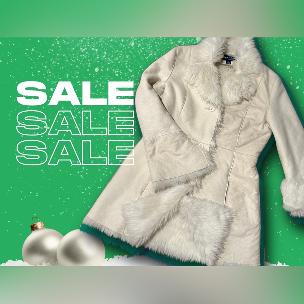 Posh White Winter Coat